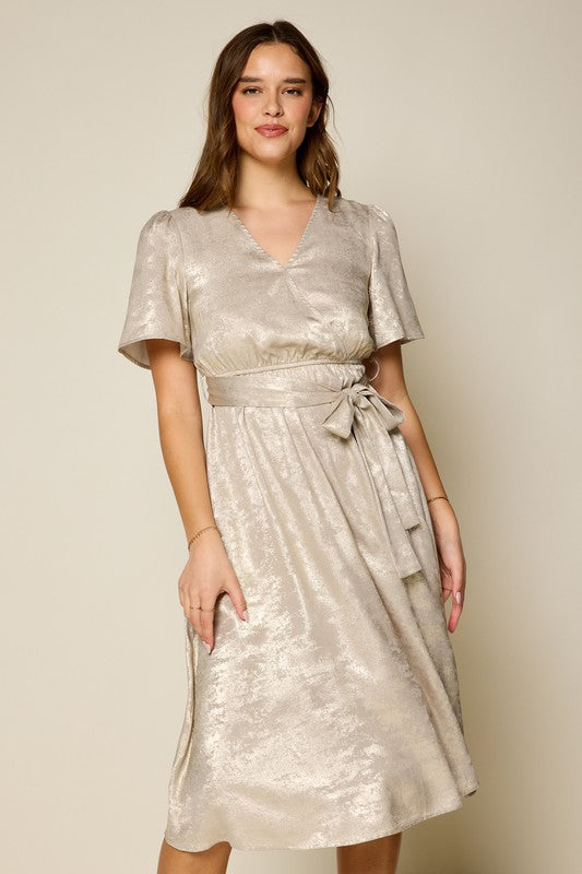 Keri Modest Midi in Champagne XLarge Keri Modest Midi in Champagne XLarge