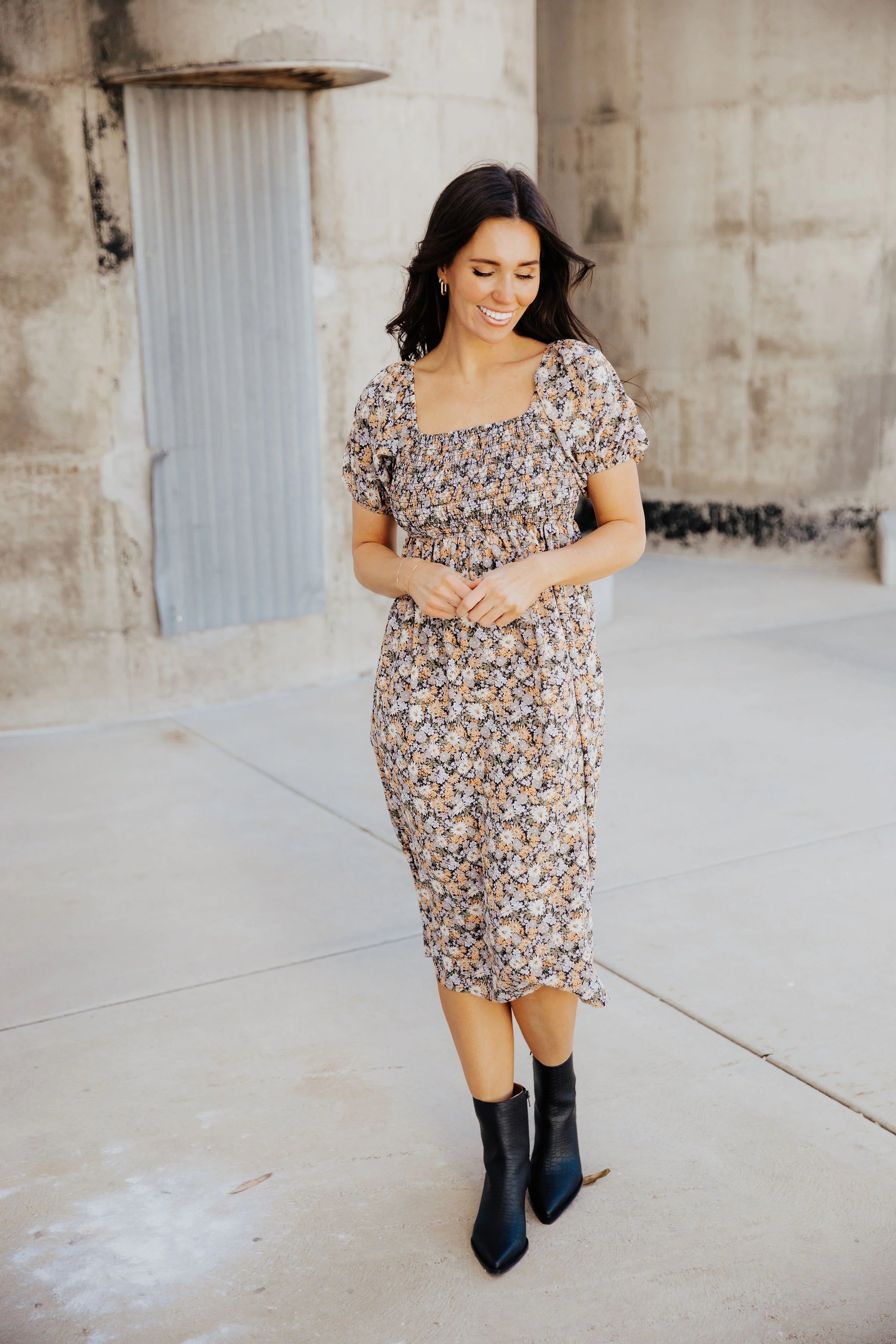Kimberly Modest Dress in Mystic Midnight – A Closet Full of Dresses Kimberly Modest Dress in Mystic Midnight – A Closet Full of Dresses