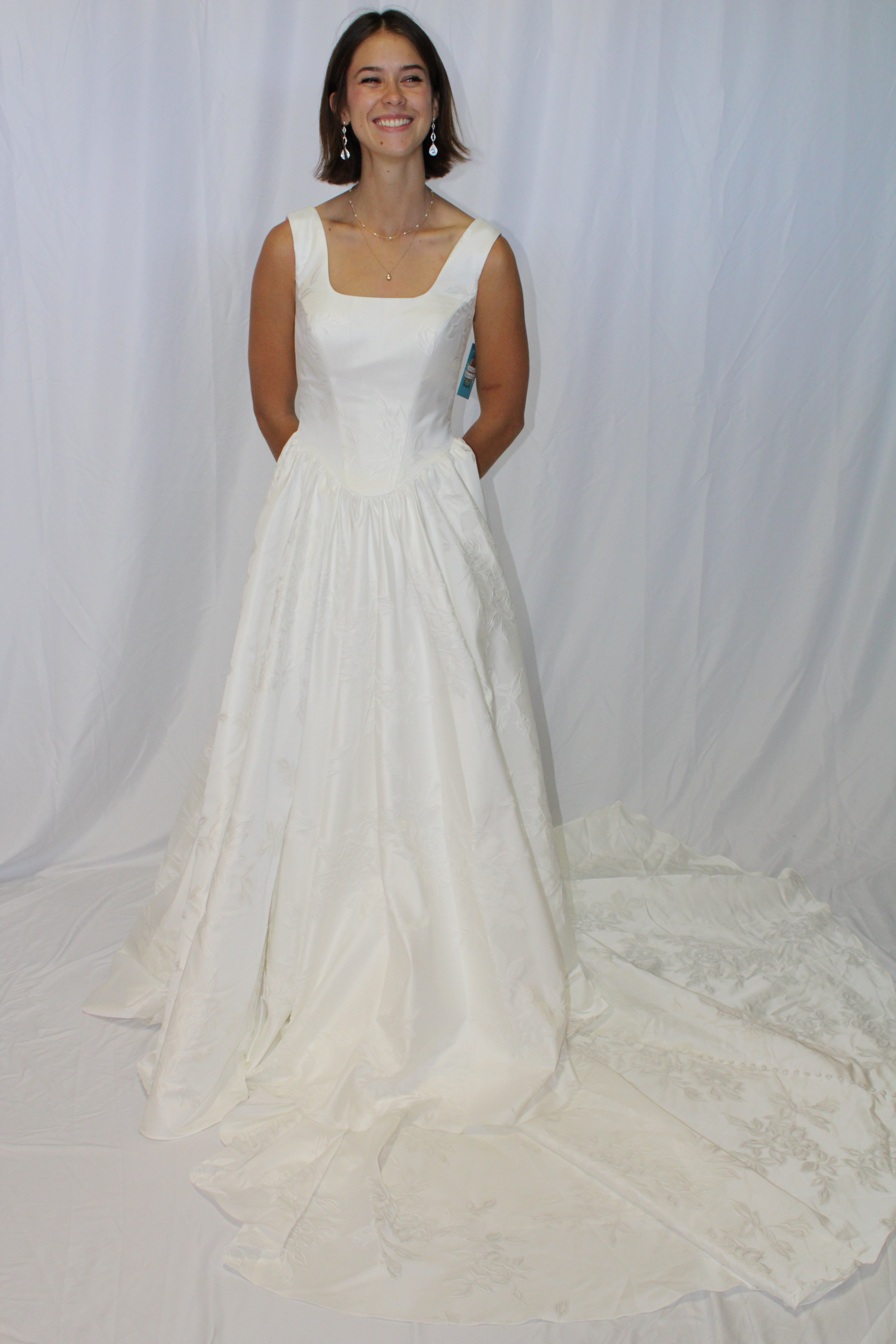 T2694Z Modest Wedding Dress – A Closet Full of Dresses