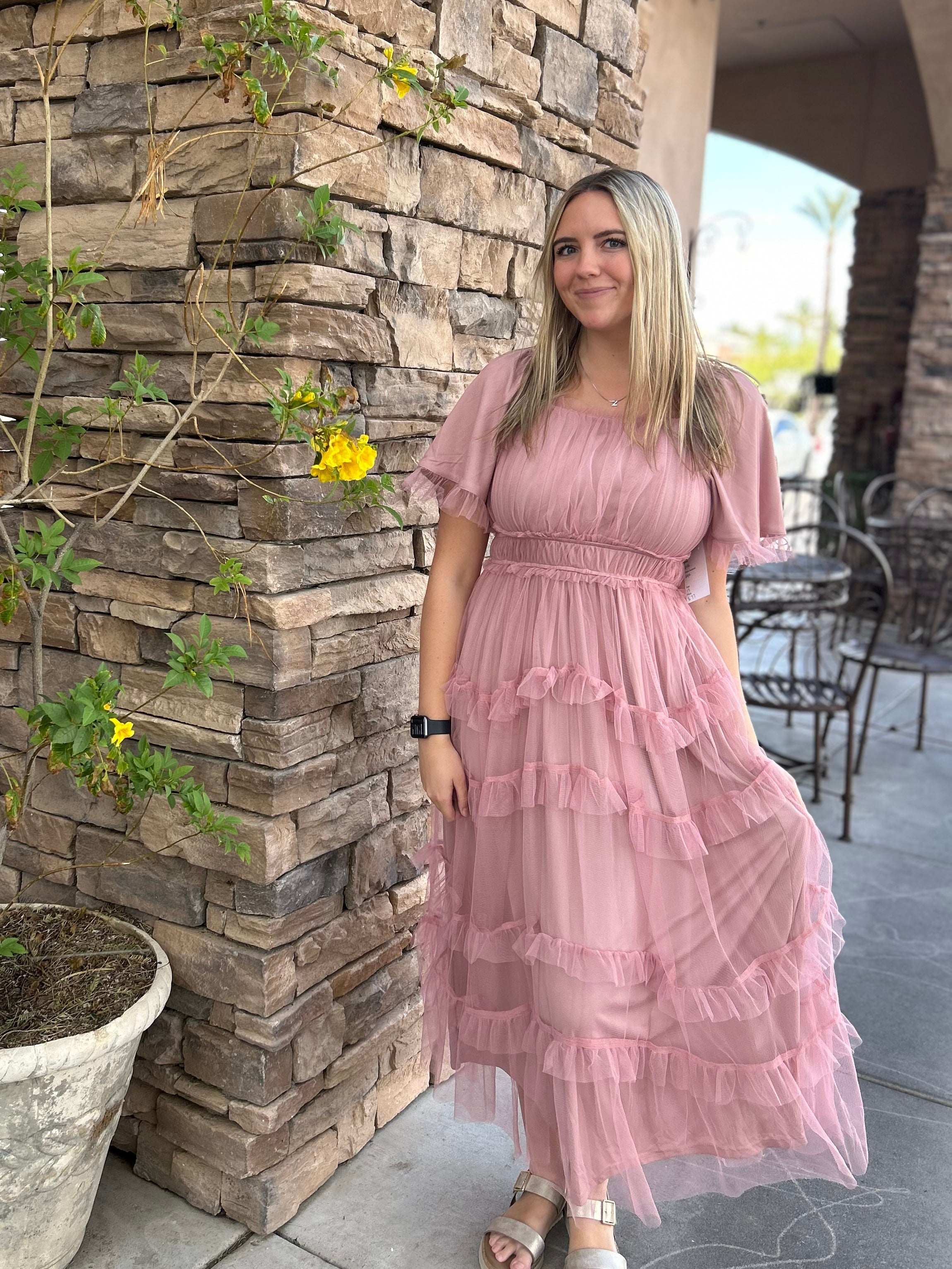 Lana Modest Maxi in Lavender Small Lana Modest Maxi in Lavender Small