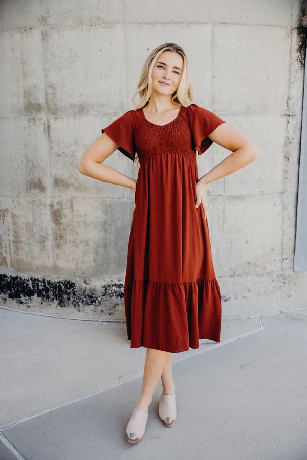 Kendall Modest Midi in Autumn Spice 2XLarge Kendall Modest Midi in Autumn Spice 2XLarge