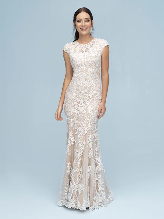Allure M614 Modest Wedding Dress from A Closet Full of Dresses