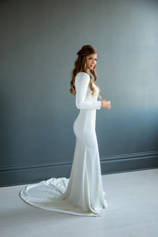 Janet Modest Wedding Dress A Closet Full of Dresses Janet Modest Wedding Dress A Closet Full of Dresses