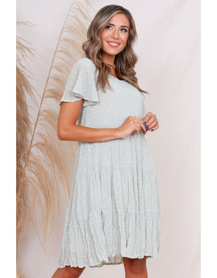 Hannah Green Lily Swiss Dot Dress A Closet Full of Dresses Hannah Green Lily Swiss Dot Dress A Closet Full of Dresses