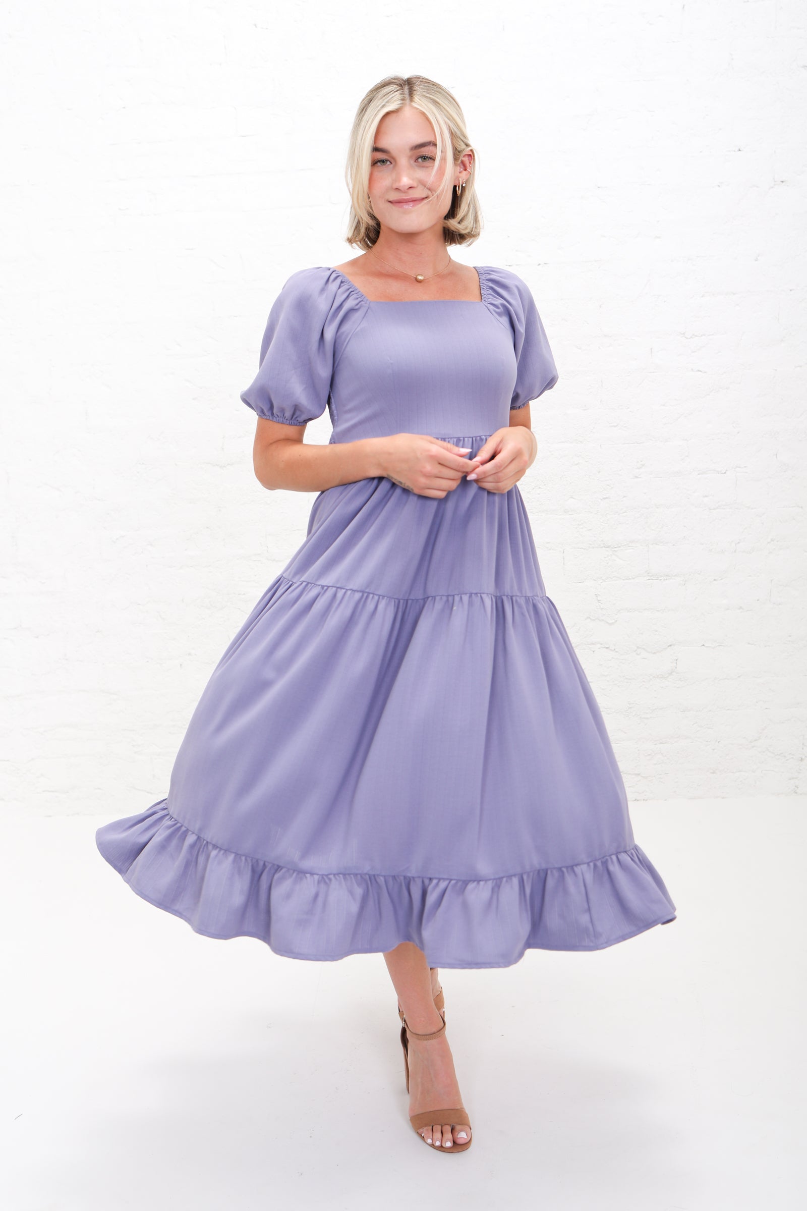 Poppy in Persian Violet Modest Dress Large Poppy in Persian Violet Modest Dress Large