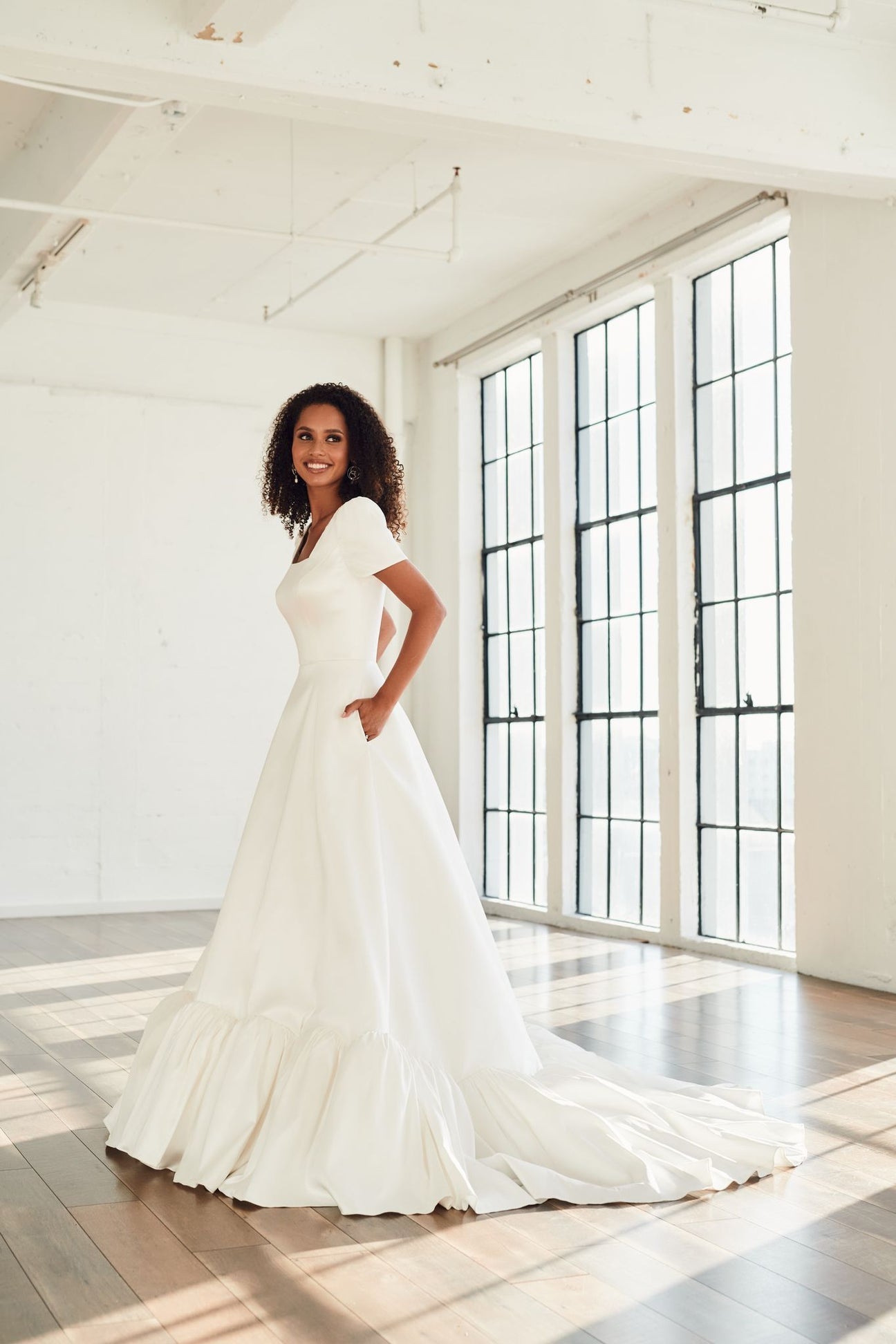 Private Label Modest Bridal Gowns