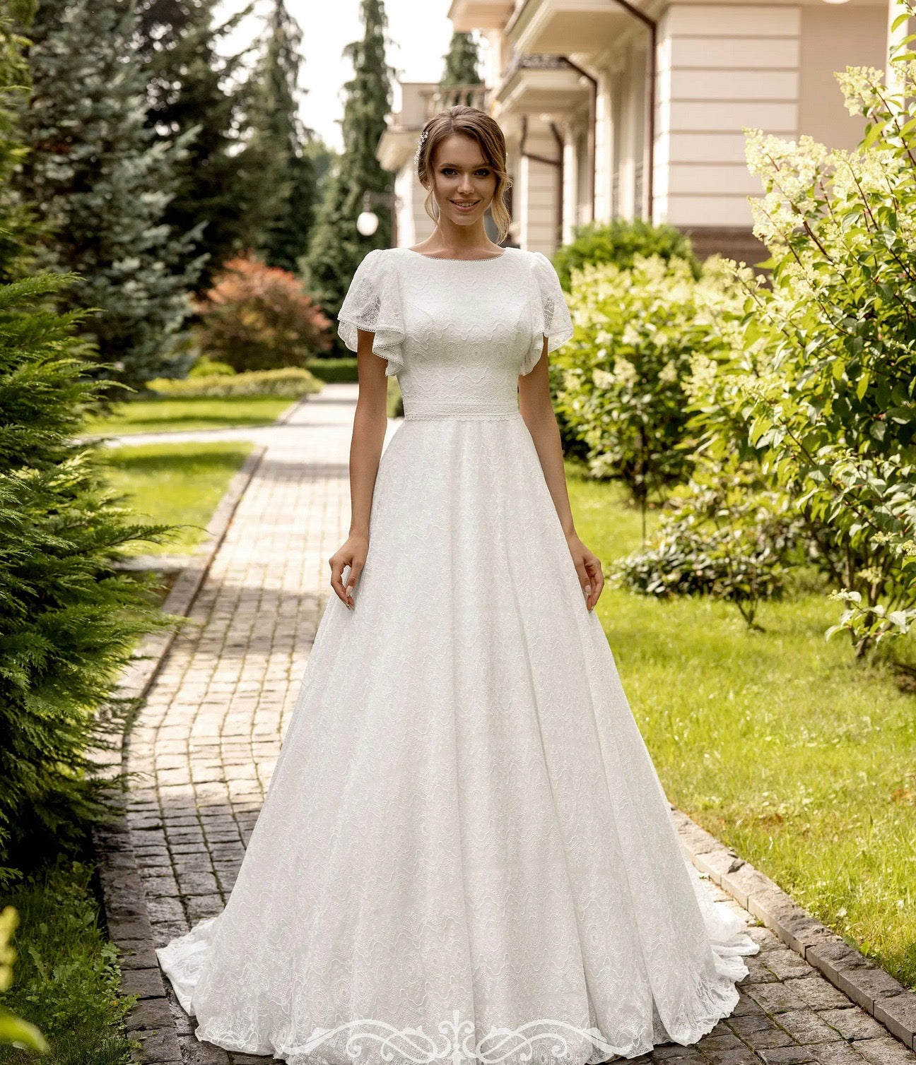 Monica Loretti Modest Bridal