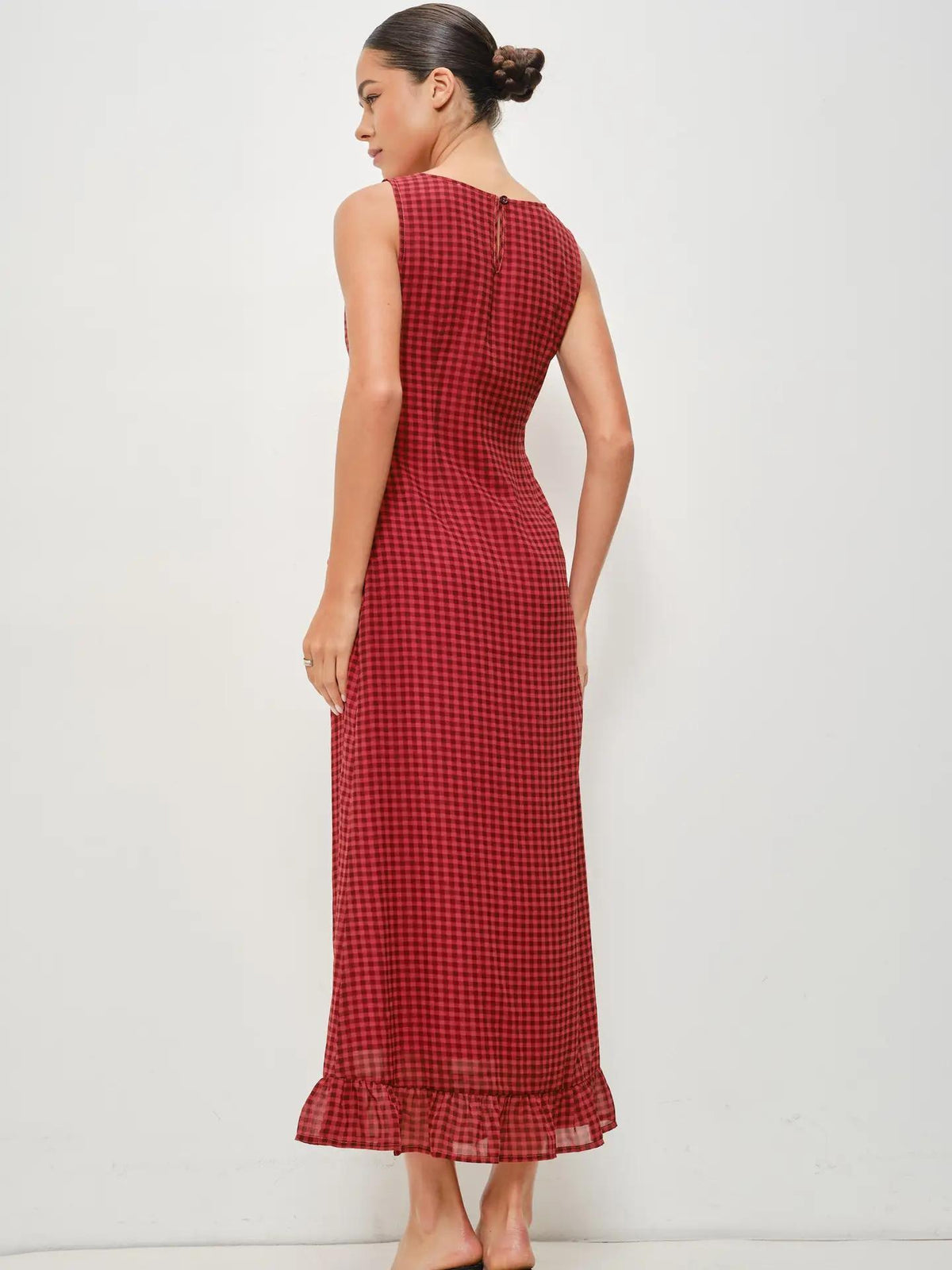 Aella Modest Midi in Brick