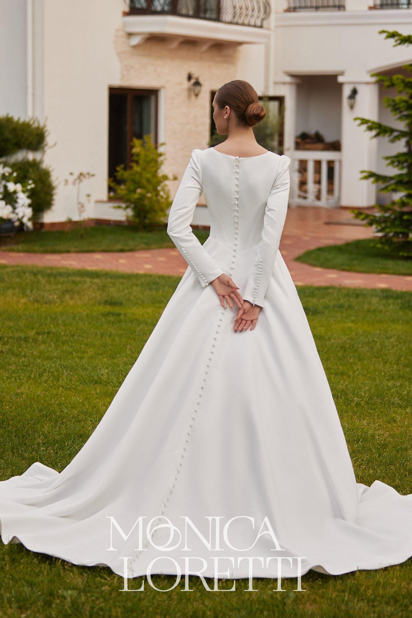 8337 Modest Wedding Dress