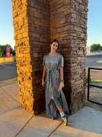 Bailey Modest Maxi in Blue