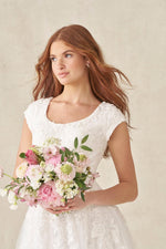 M782 Modest Wedding Dress