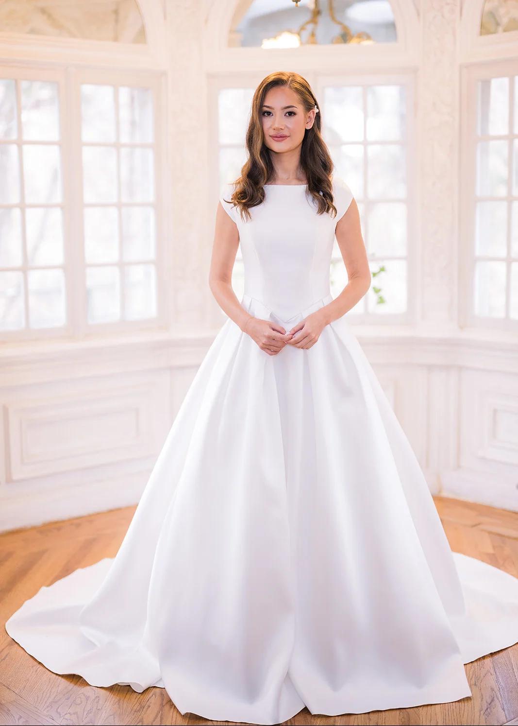 Belinda Anne Modest Wedding Dress