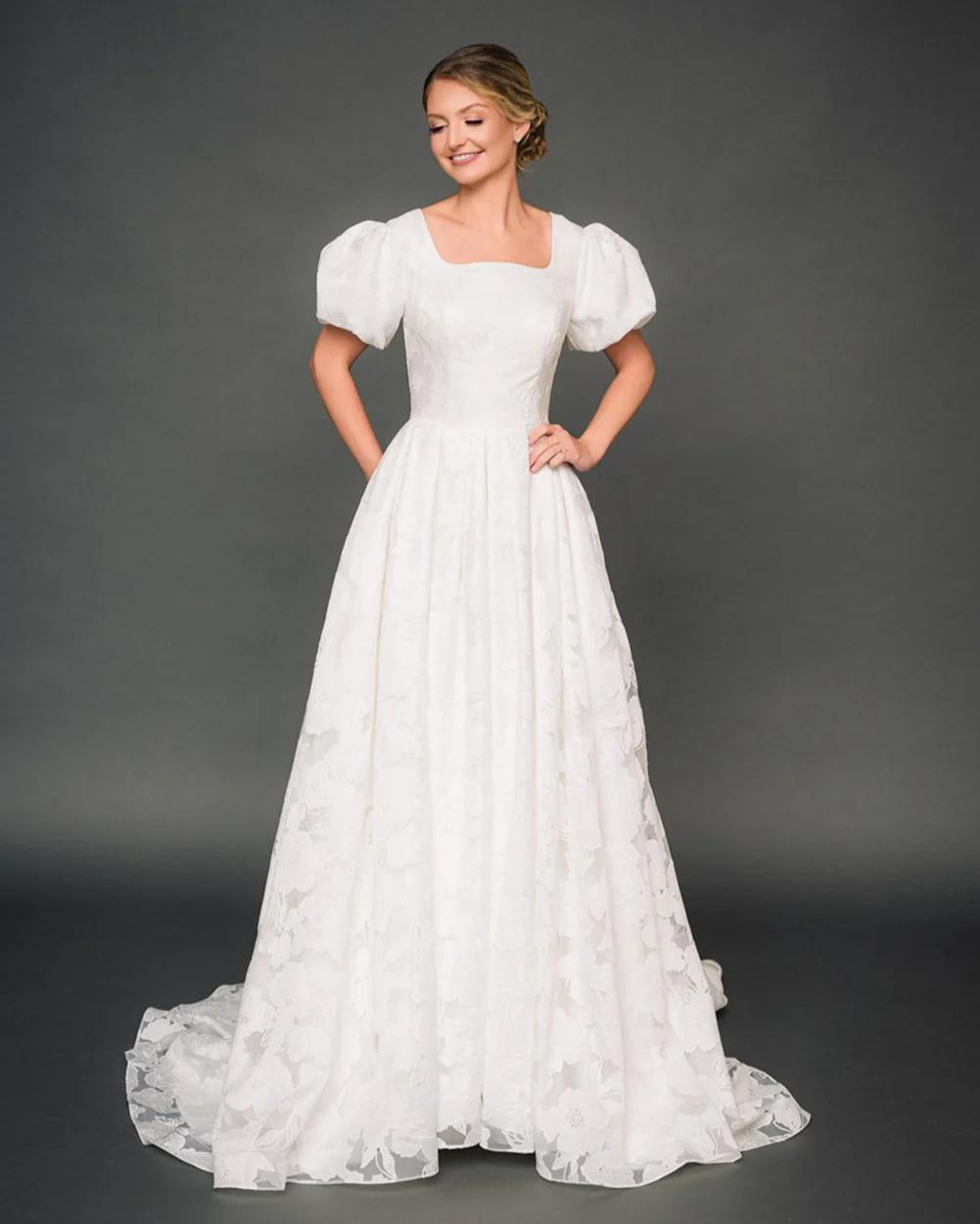 Poppy Modest Wedding Dress