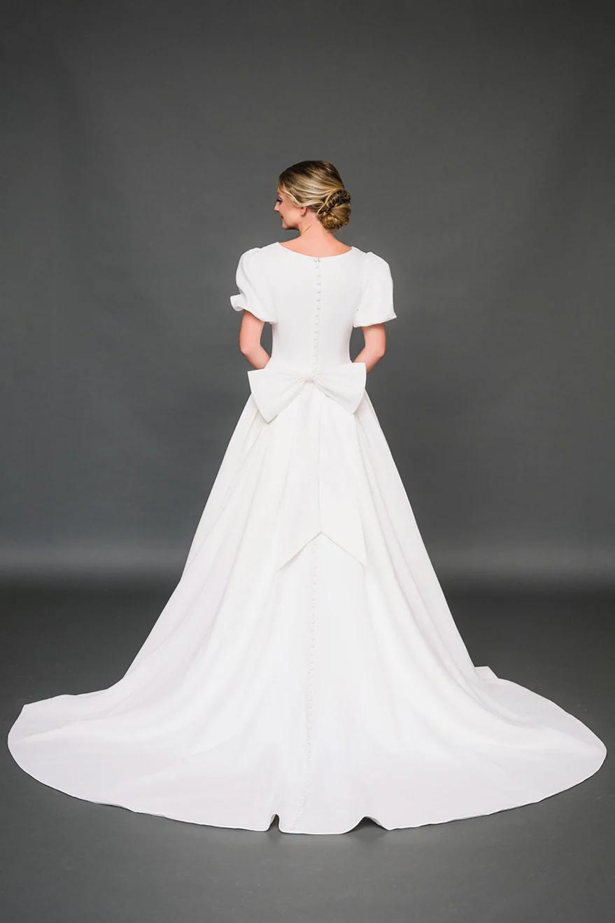 Hailey Modest Wedding Dress