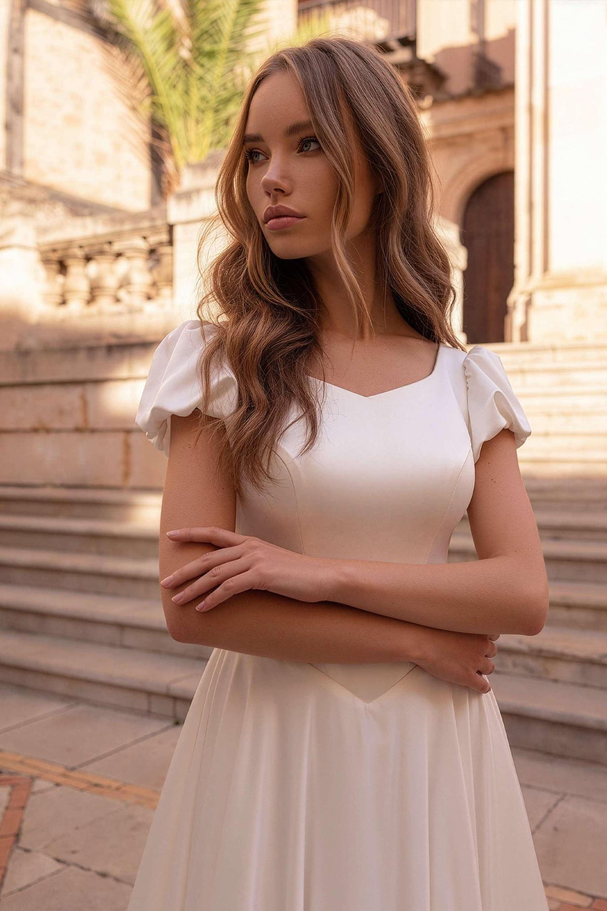 8443 Modest Wedding Dress