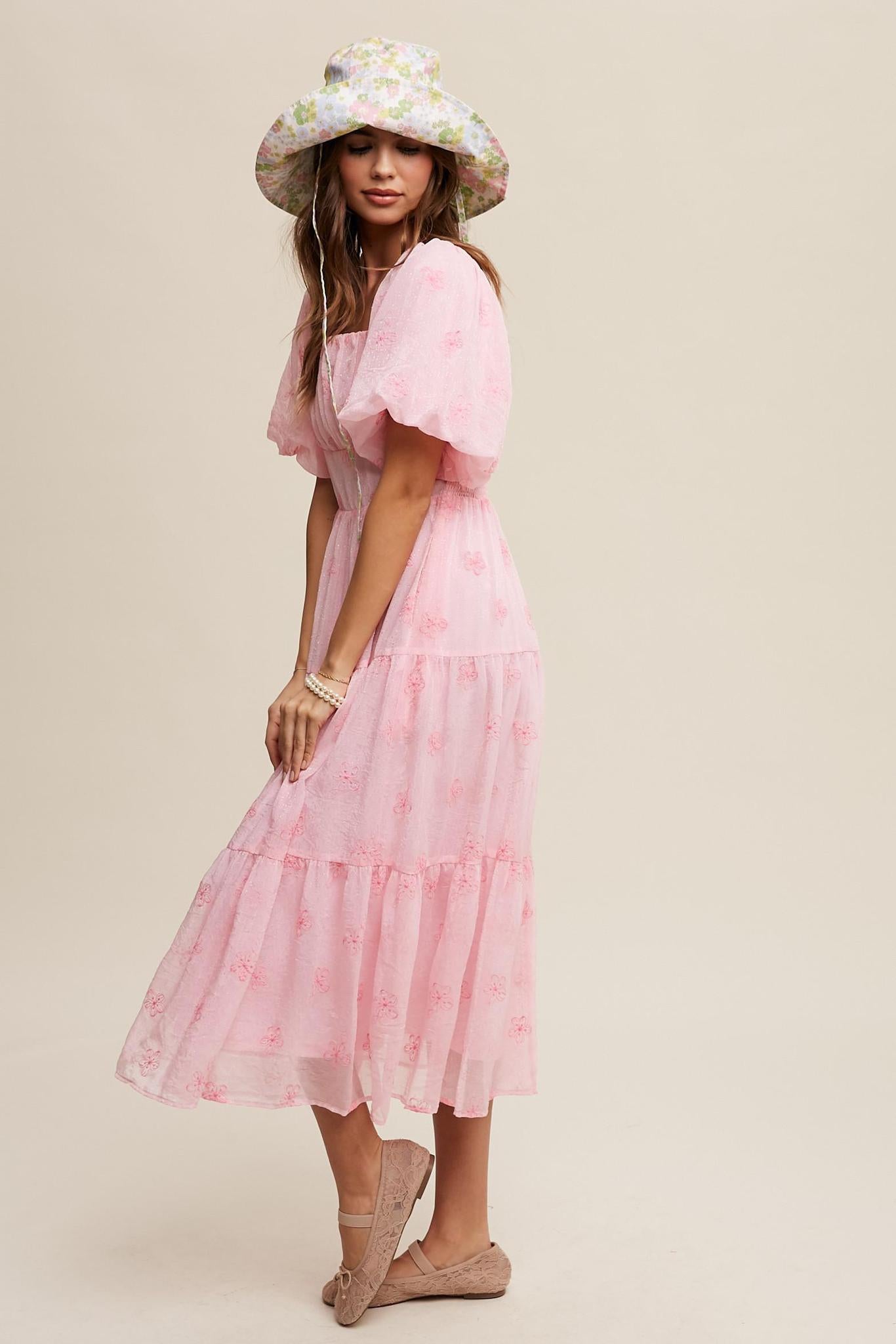 Jessica Modest Maxi in Ballerina Pink