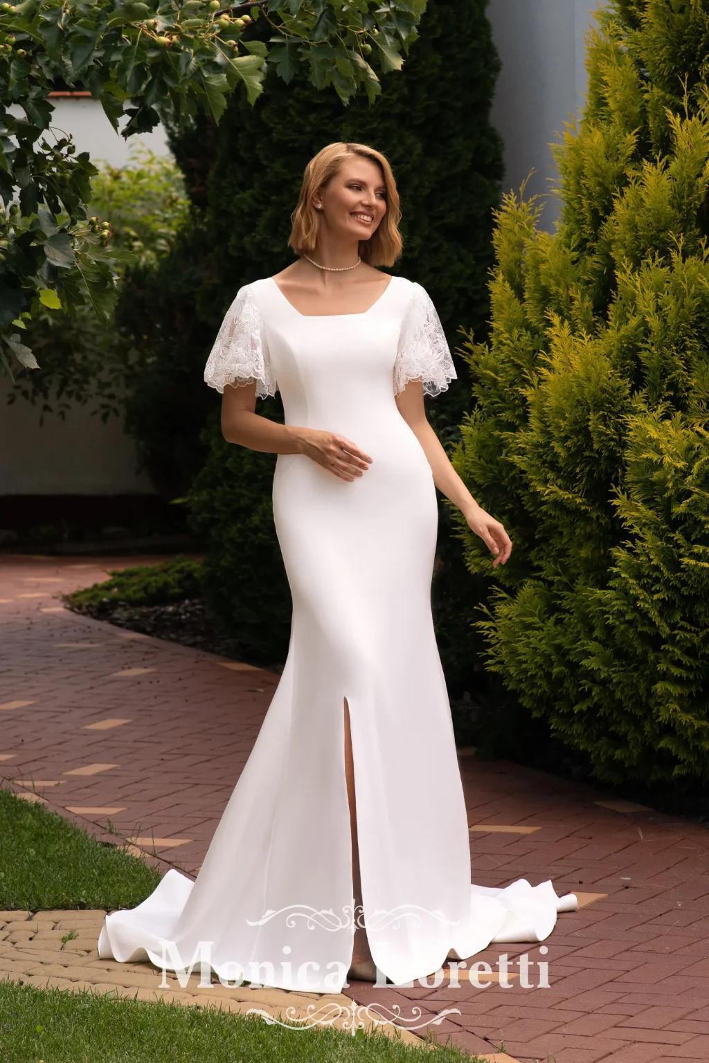 8303 Modest Wedding Dress