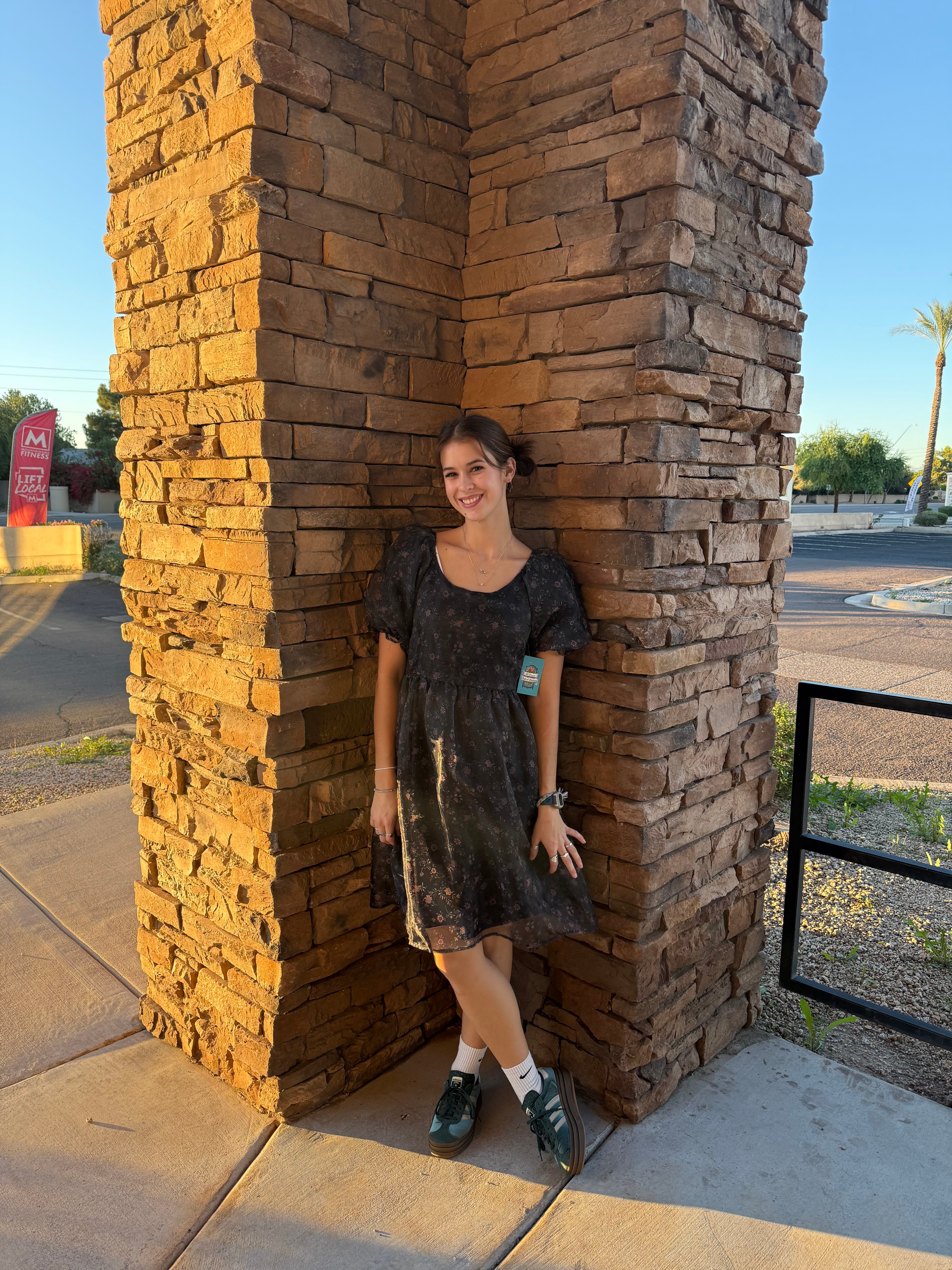 Alta Modest Mini in Black Floral