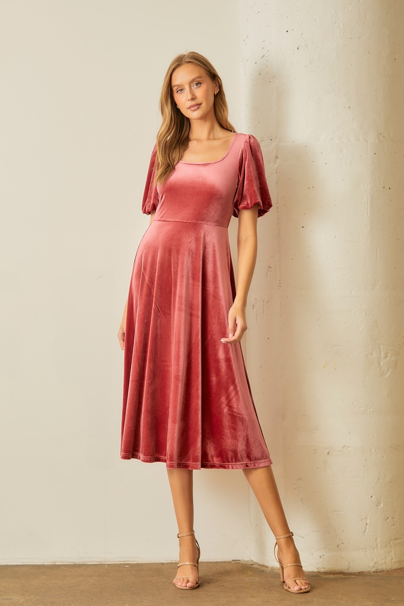 Indie Modest Midi in Marsala XLarge Indie Modest Midi in Marsala XLarge
