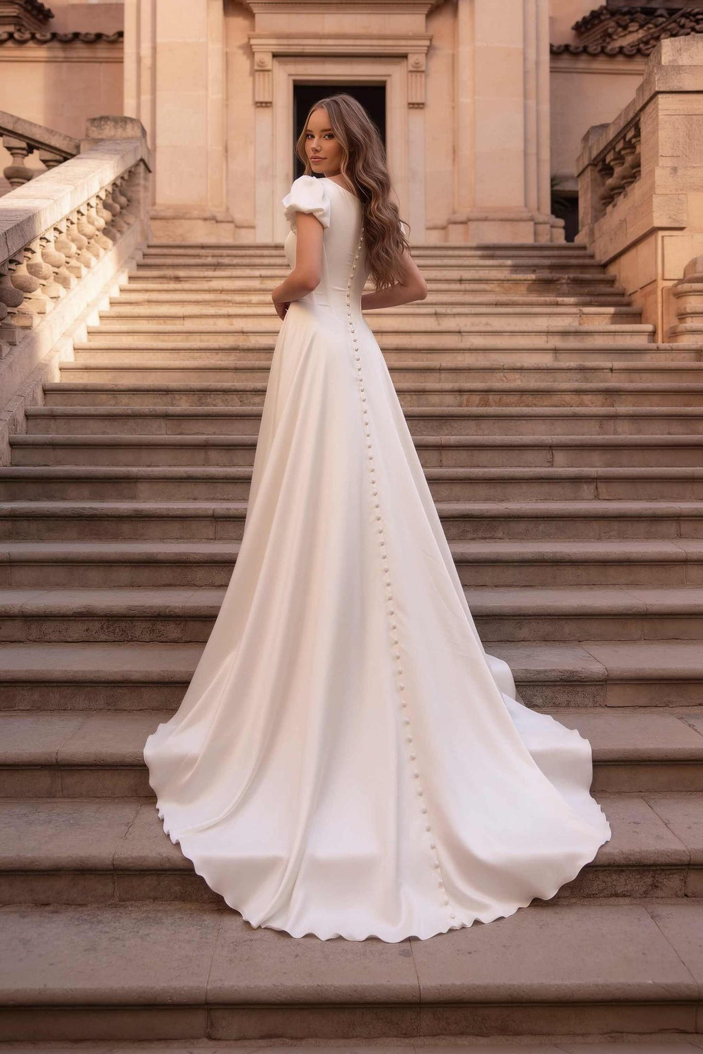 8443 Modest Wedding Dress