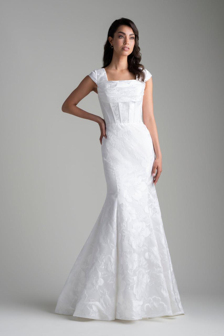 M758 Modest Wedding Dress