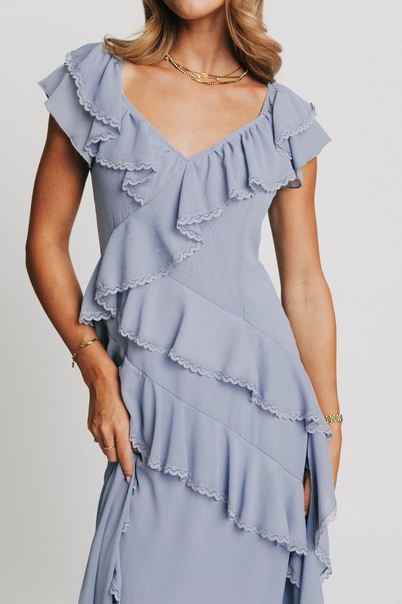 Rozina Maxi Dress in Dawn Breeze