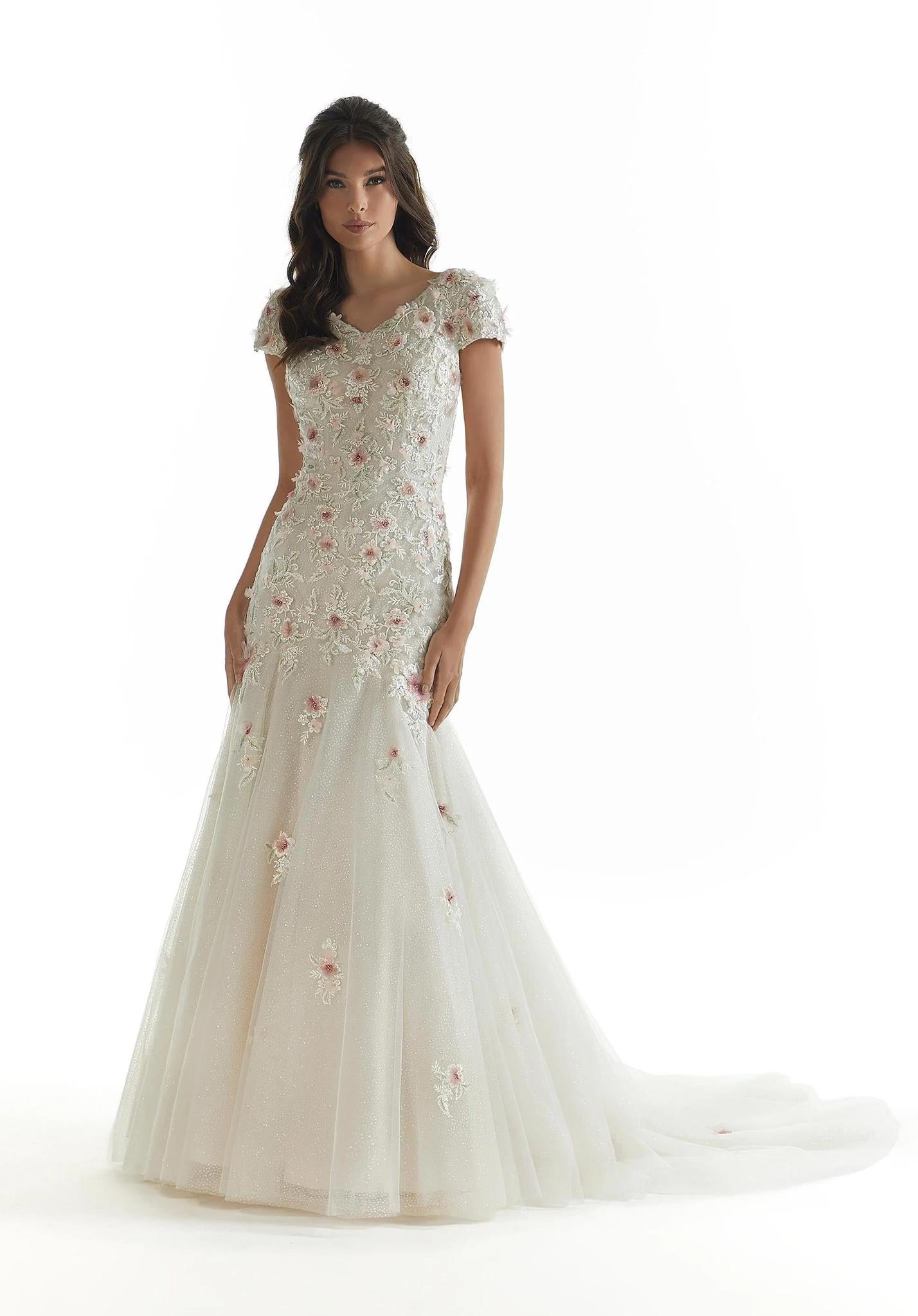 Nia 30168 Modest Wedding Dress