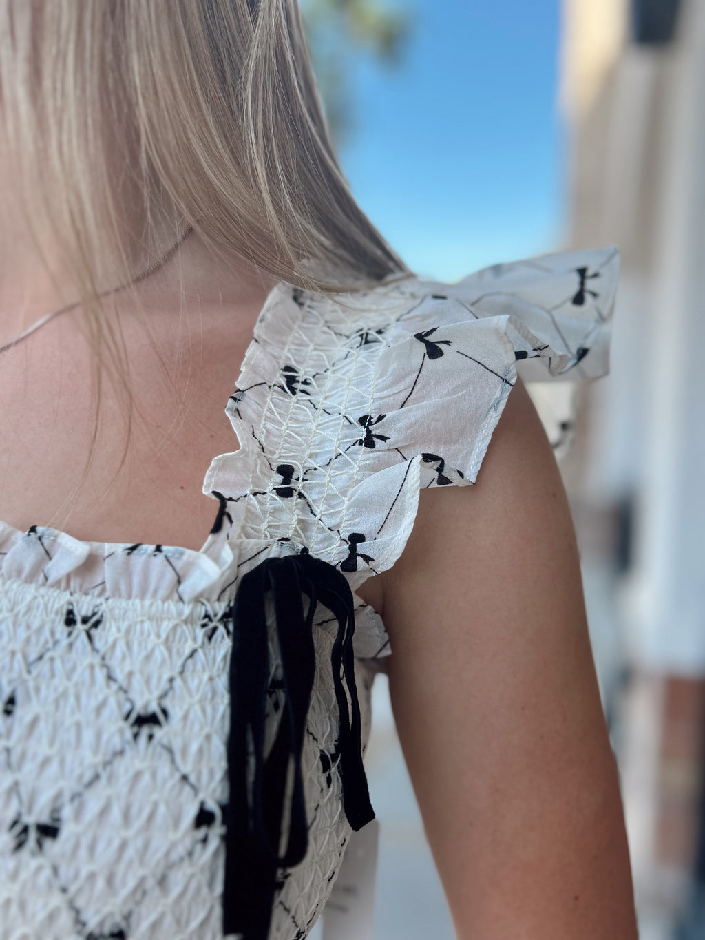 Blakely Modest Midi in Off White
