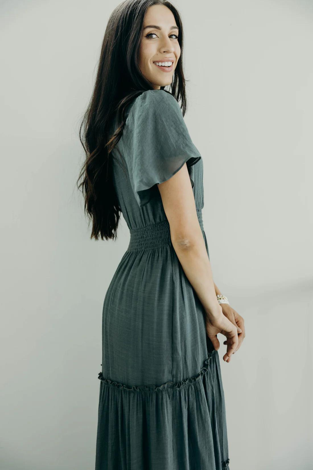 Taylor Modest Maxi in Atlantic