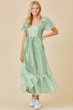 Jada Modest Midi in Light Sage