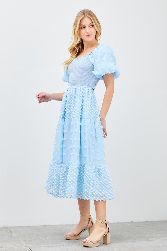 Diana Modest Midi in Light Blue Large