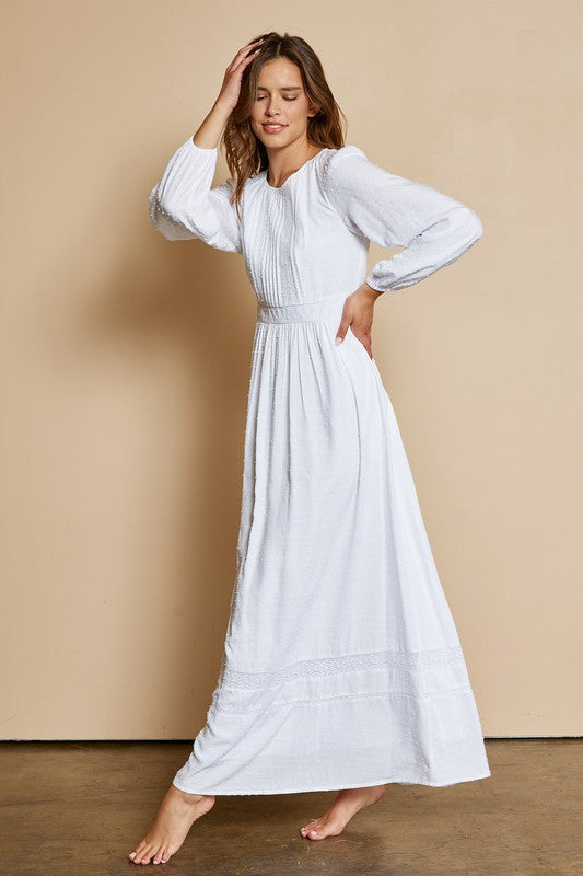 dressed in white temple dresses LDS Women's Modest Dresses This dress has a square neckline and lantern sleeve with lace detailing Dainty Daisy White Temple Dress