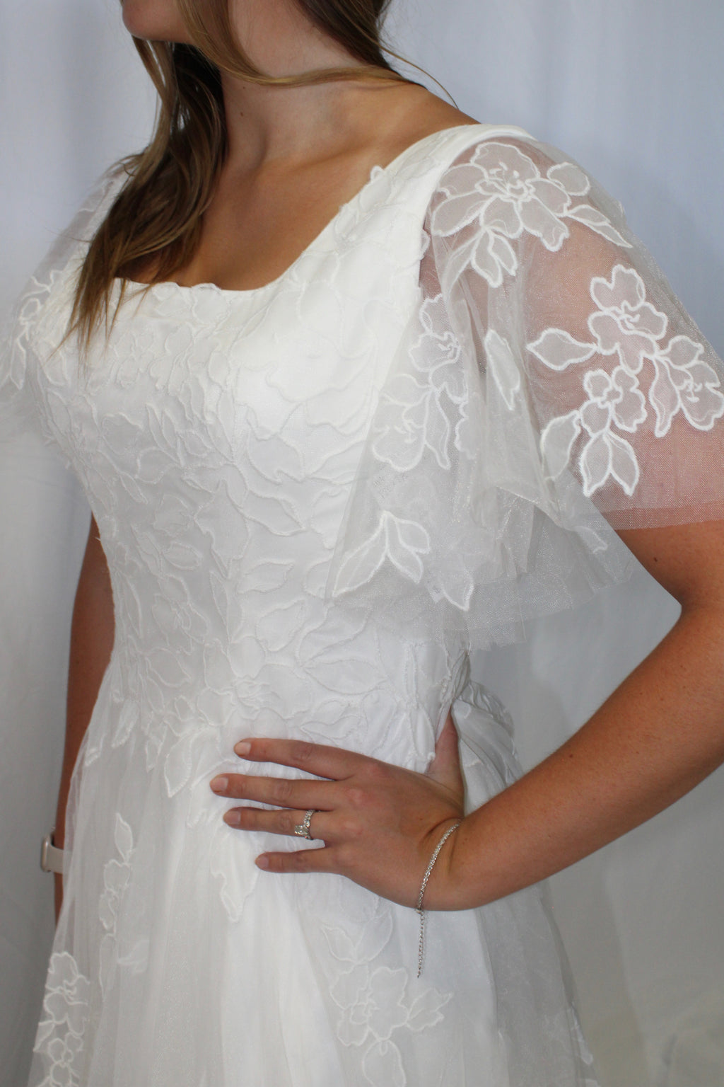T2687Z Modest Wedding Dress