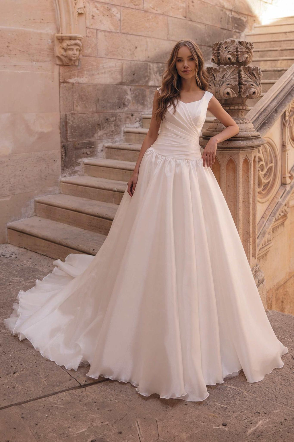 8430 Modest Wedding Dress