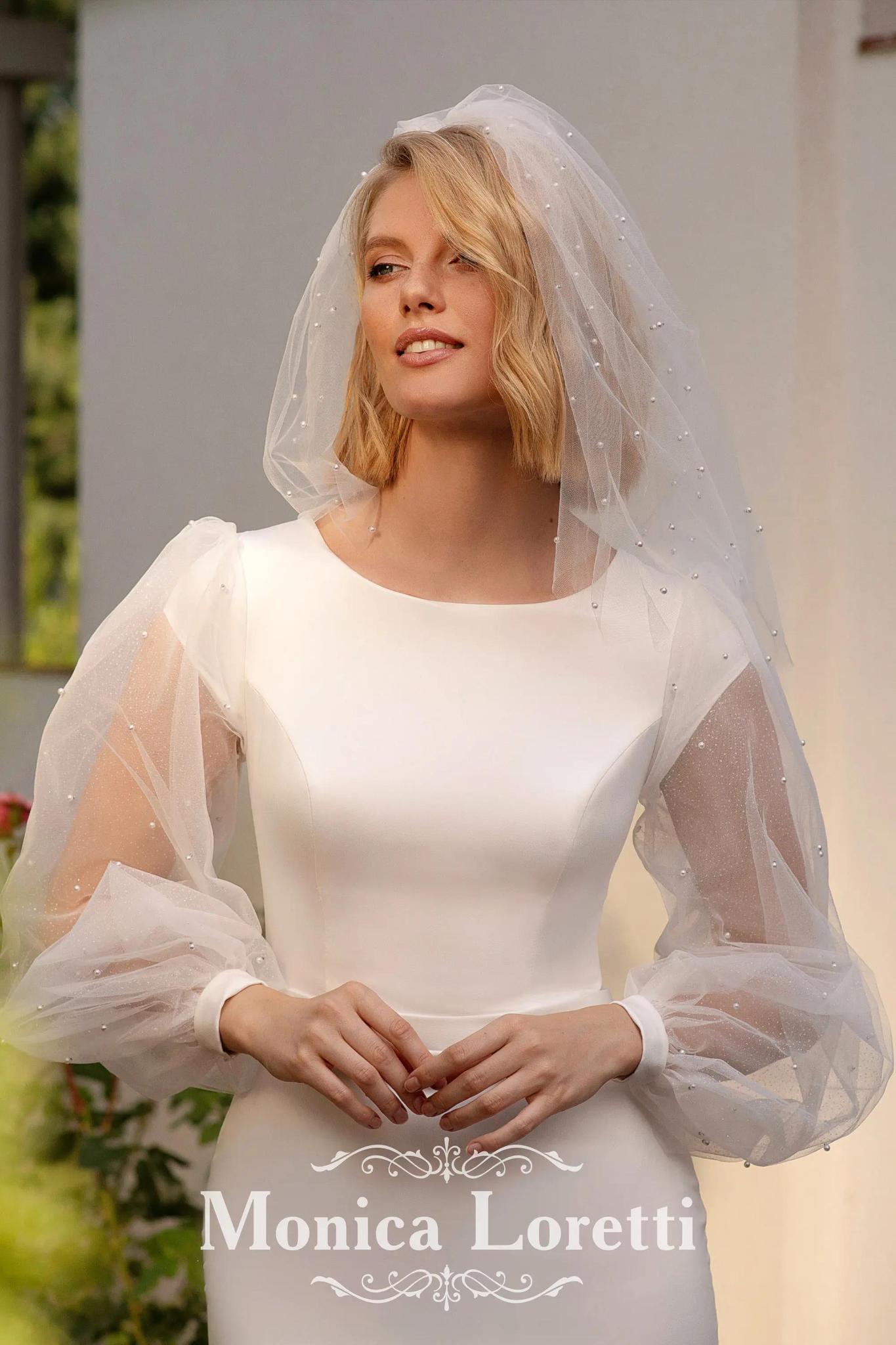 8307 Modest Wedding Dress