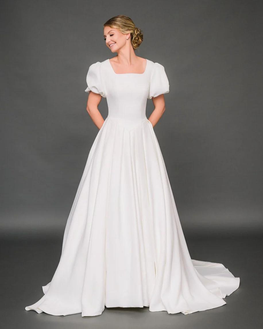 Hailey Modest Wedding Dress