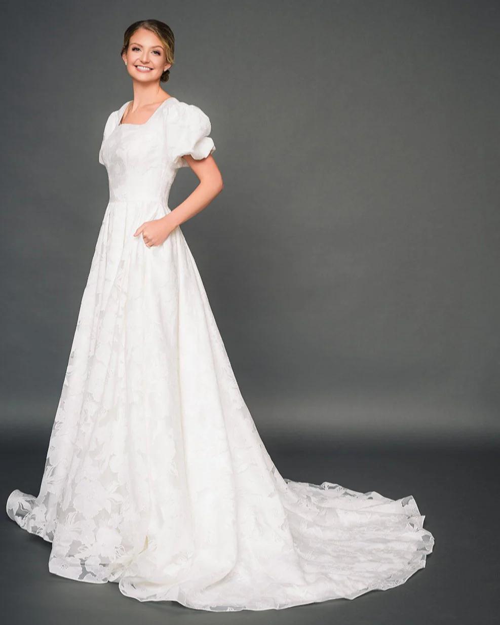 Poppy Modest Wedding Dress