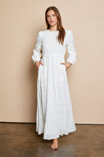Brandi Temple Dress in White