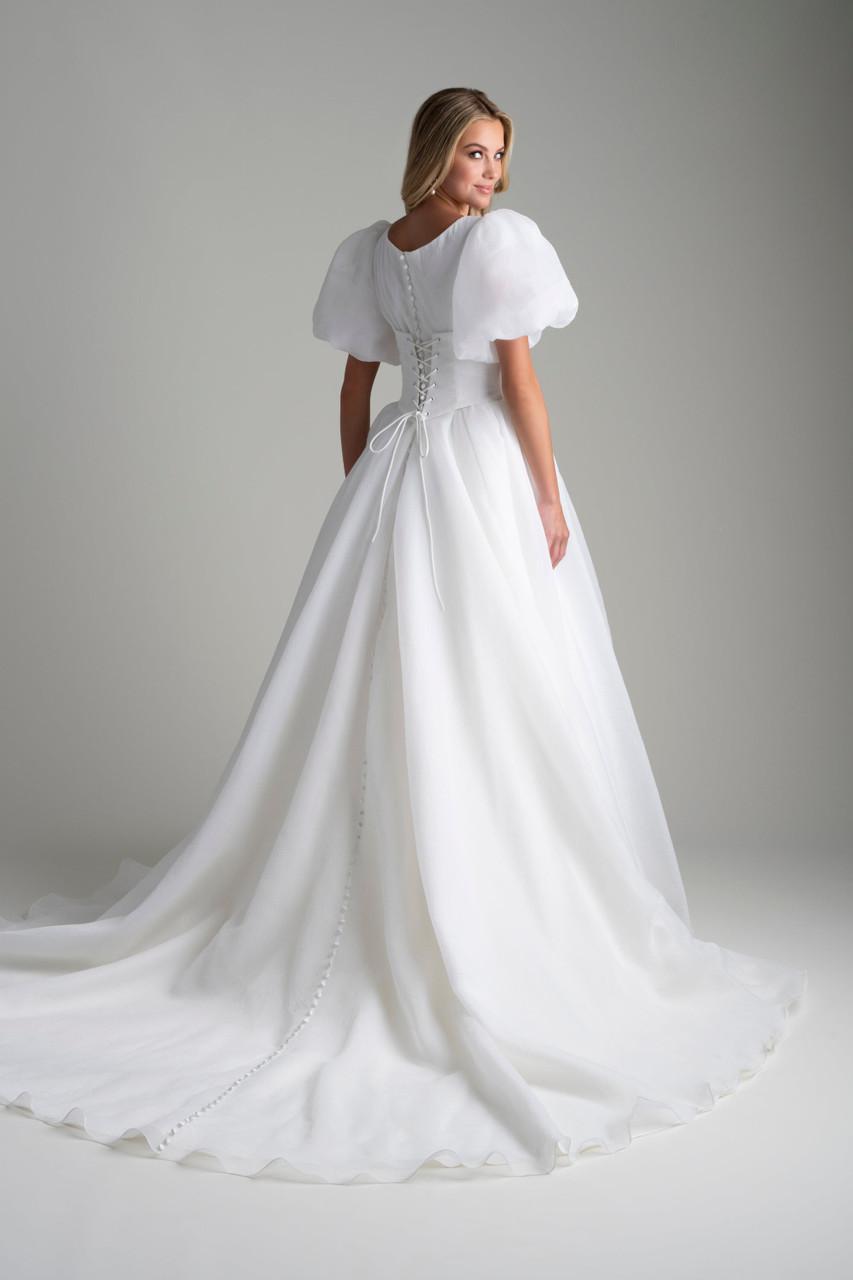 M753 Modest Wedding Dress