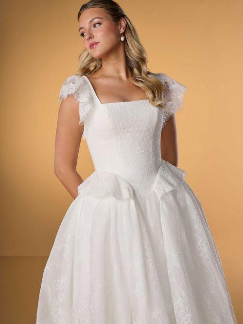28259 Modest Wedding Dress