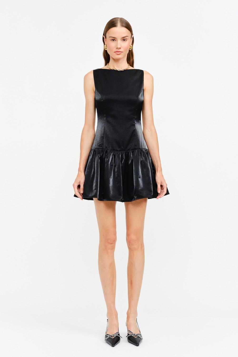 Luna Modest Mini in Black