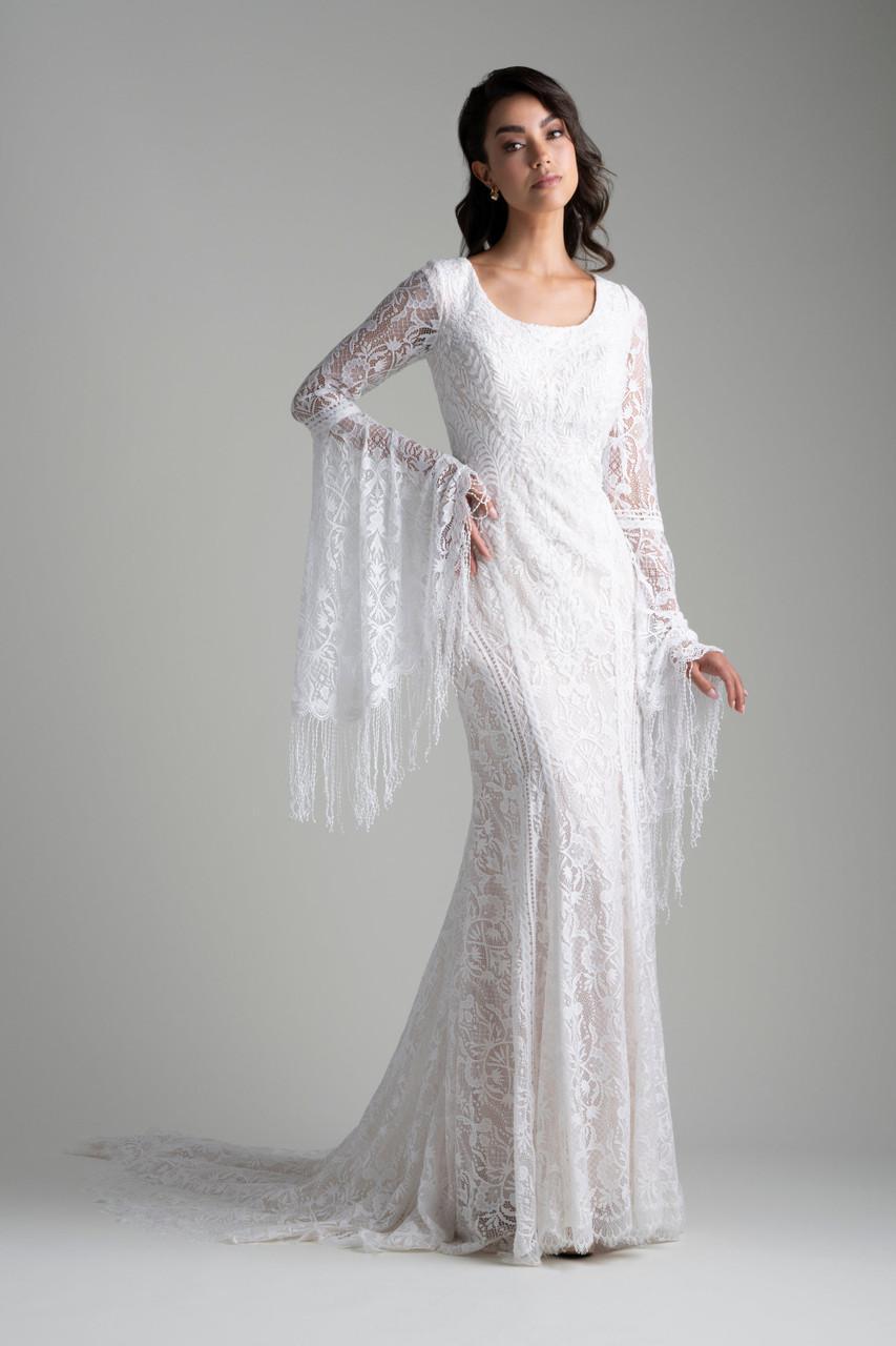 M752 Modest Wedding Dress