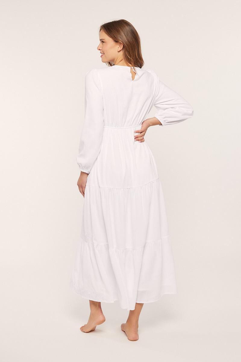 Patsy Petite Embroidered Temple Dress