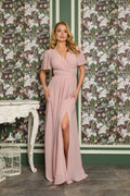 Mya Modest Maxi in Mauve