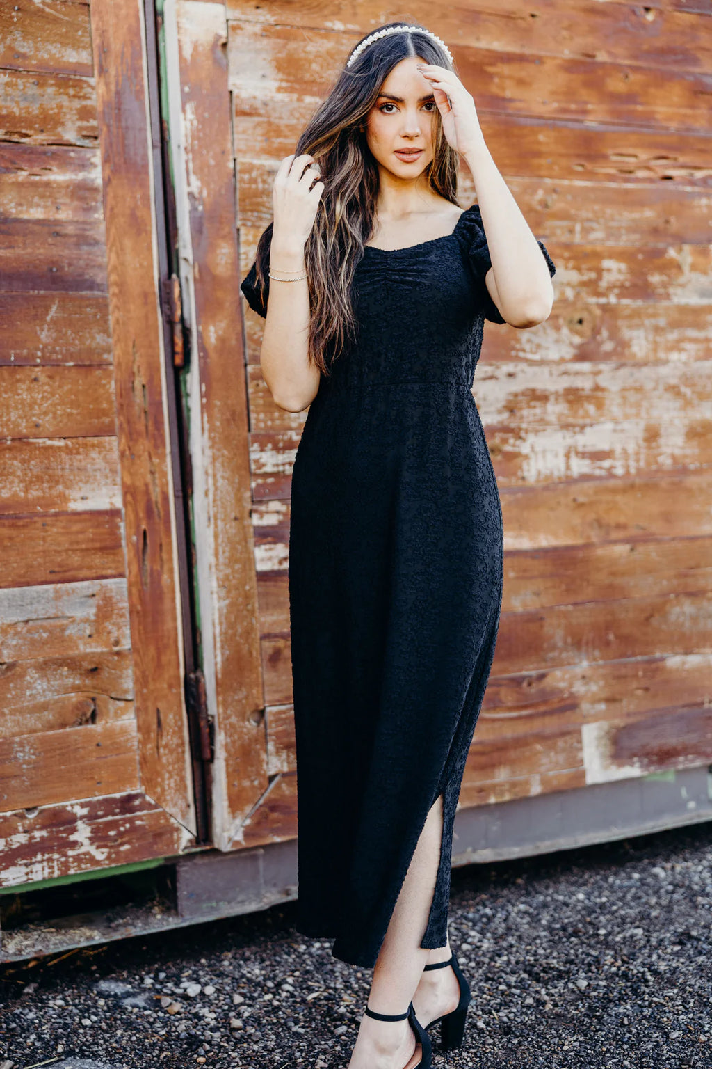 Rae Modest Midi in Black XLarge Rae Modest Midi in Black XLarge