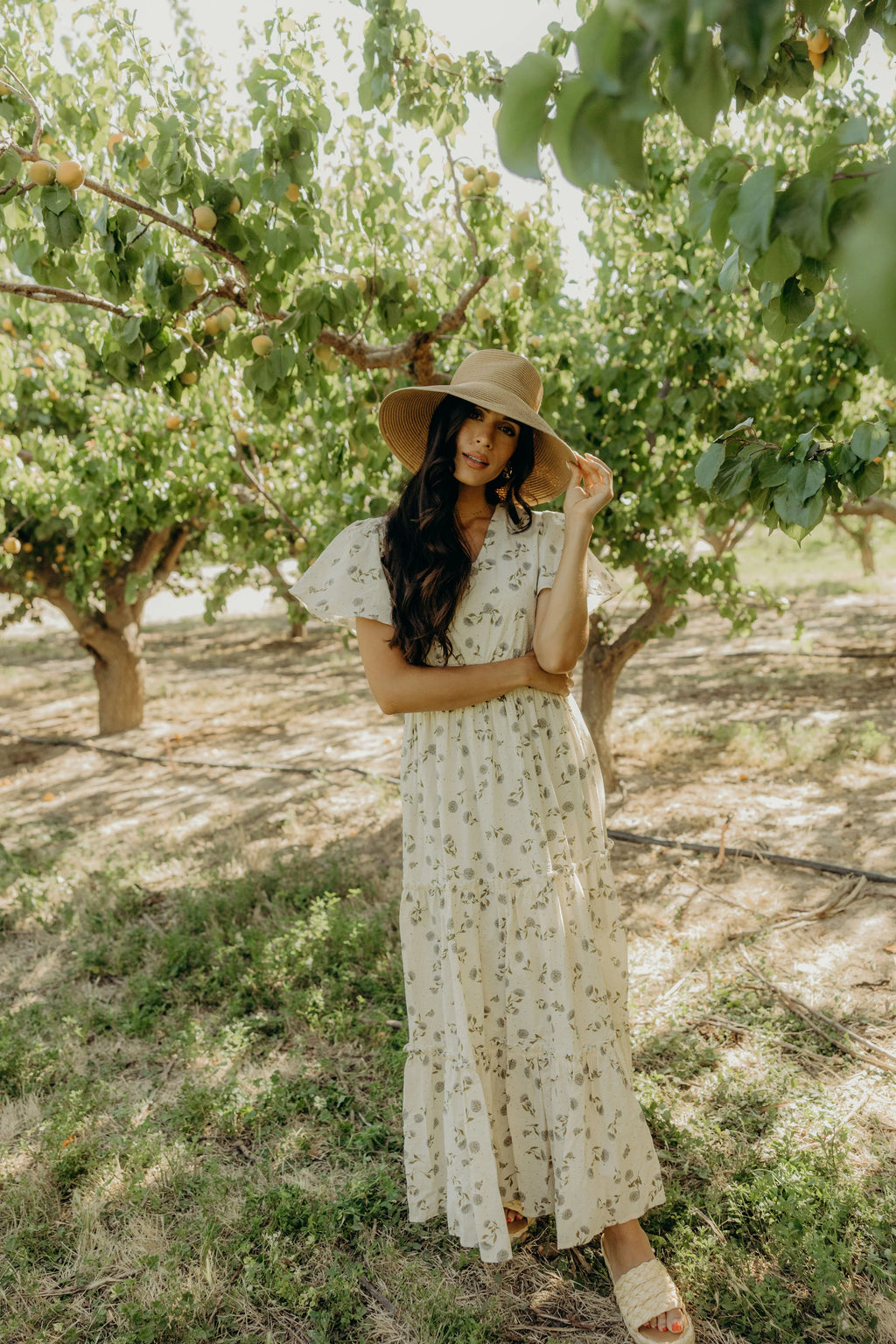 Eden Modest Maxi in Lavender Hydrangea