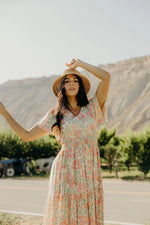 Eden Modest Maxi in Spring Sonata