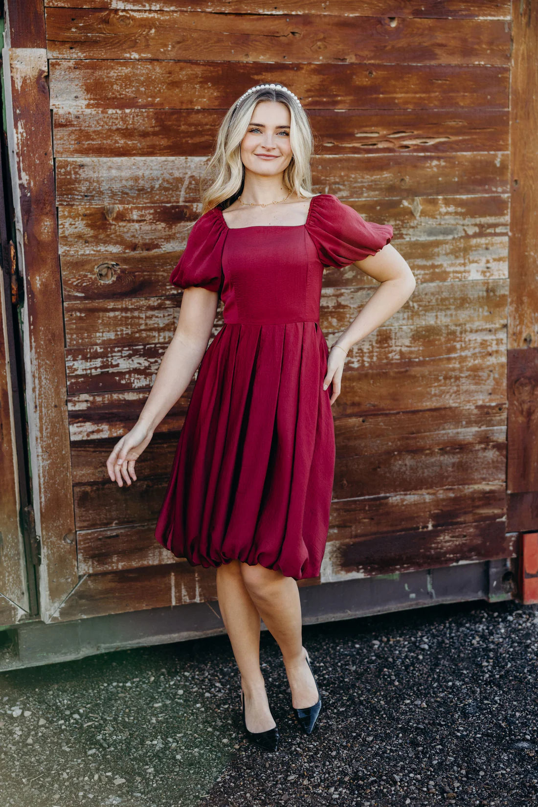 Chanel Modest Mini in Berry Red XLarge