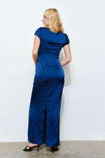 Annette Modest Maxi in Navy