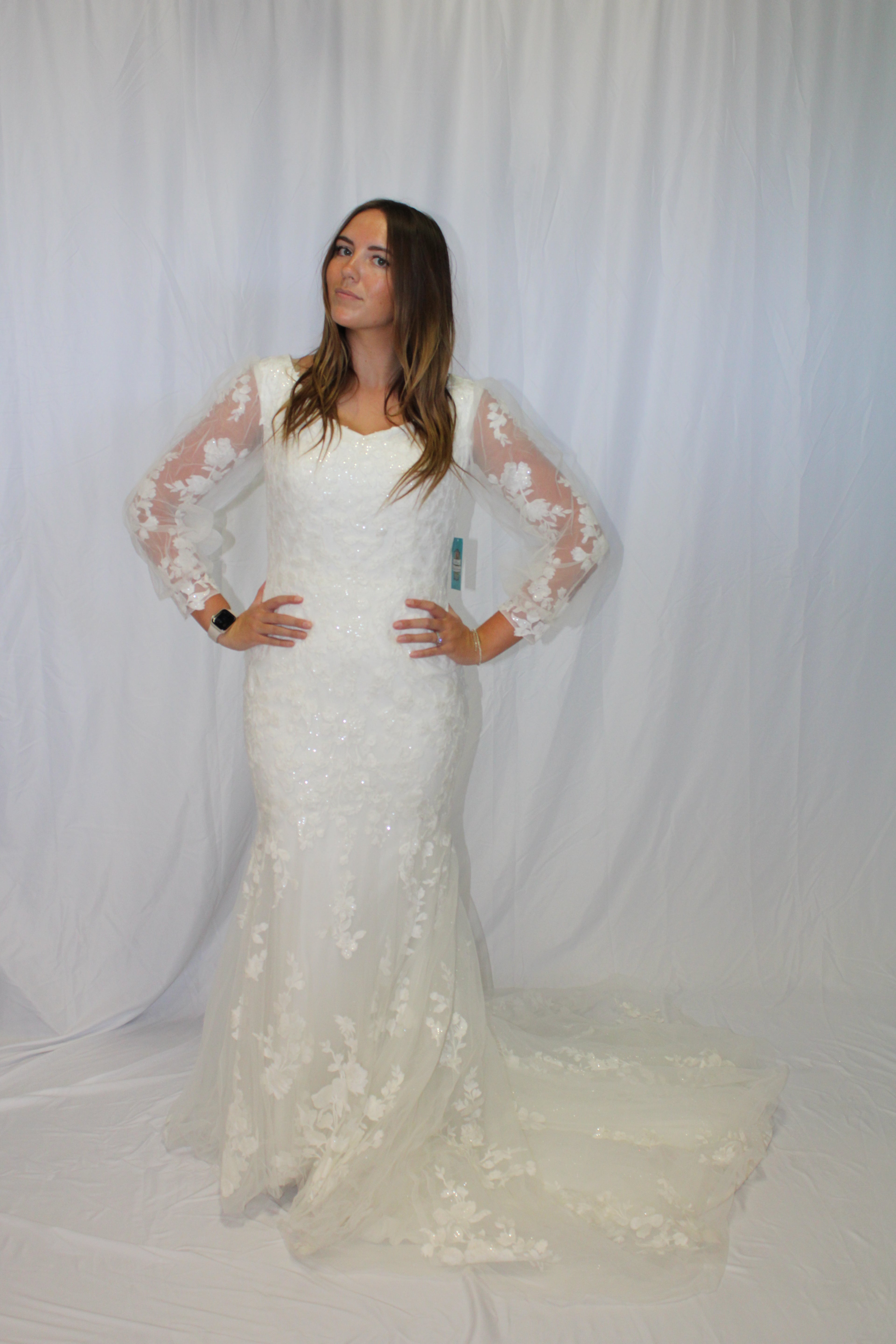 T2491Z Modest Wedding Dress